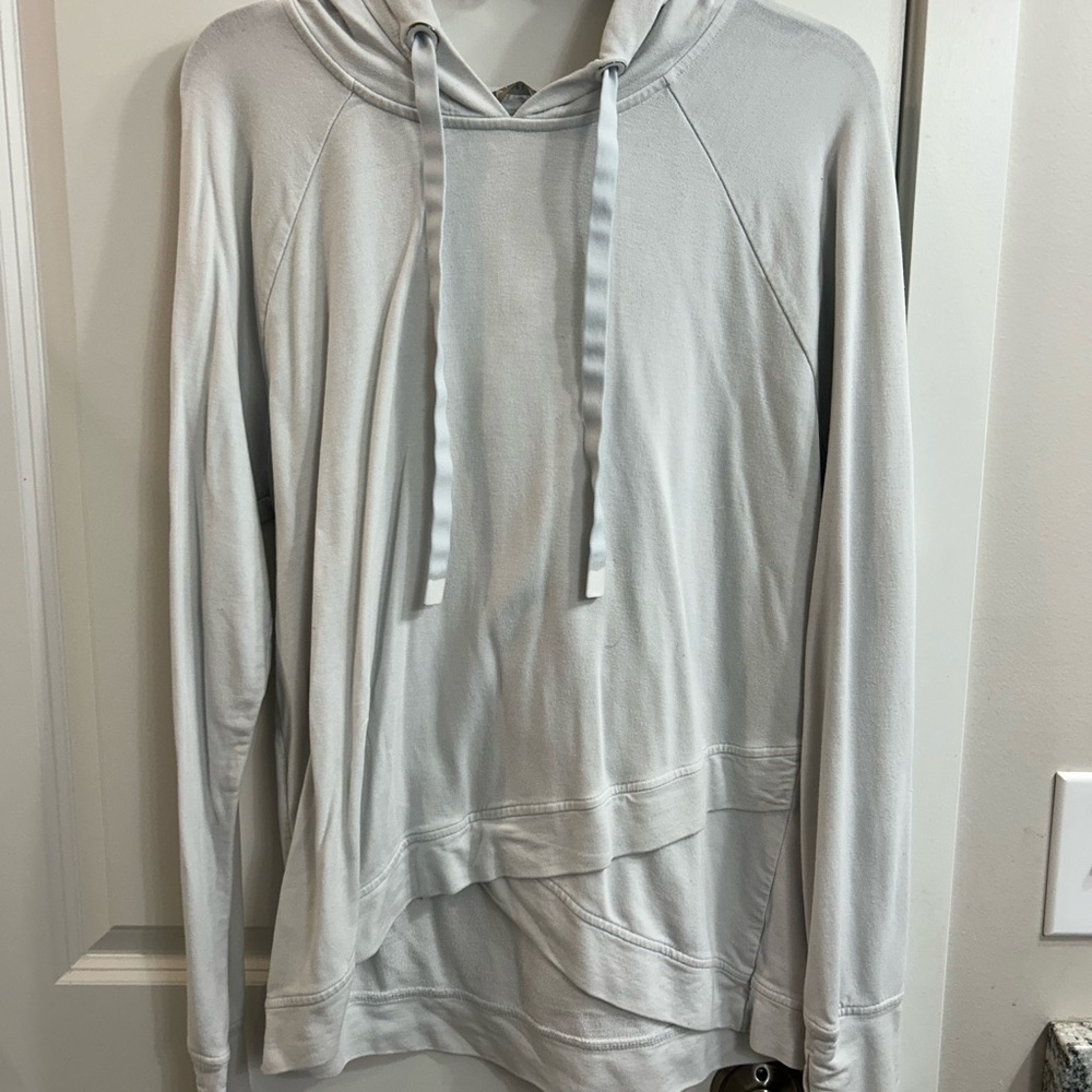 Athleta white Hooded Sweatshirt
